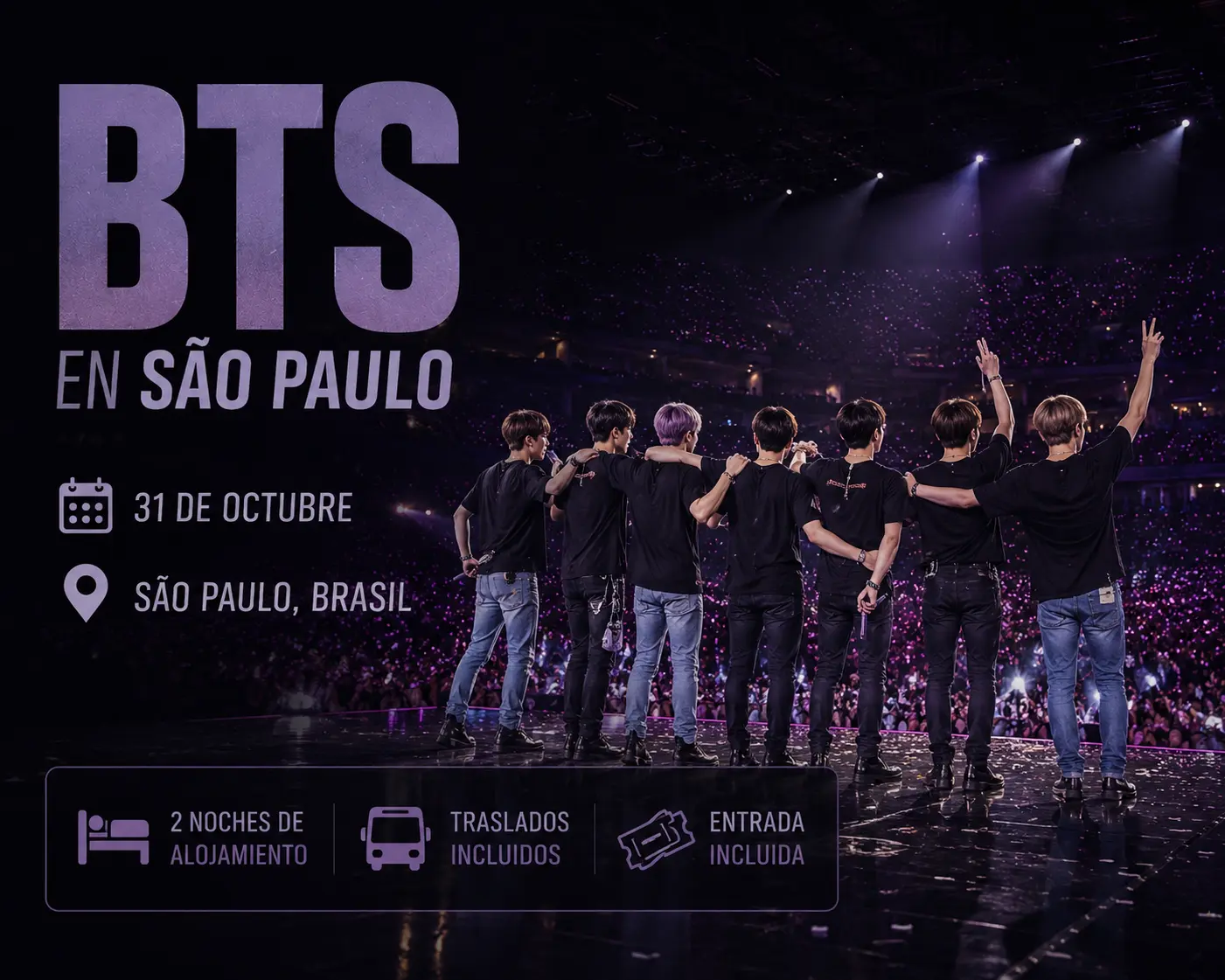 BTS | São Paulo experiencia internacional privada The Trip